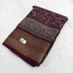 BLACK RANGOLI SAREES (D8)