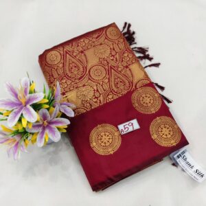 FULL JARI SOFT SILK SAREE A59