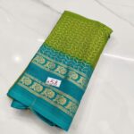 FOIL PRINTED CHIFFON SAREES A58
